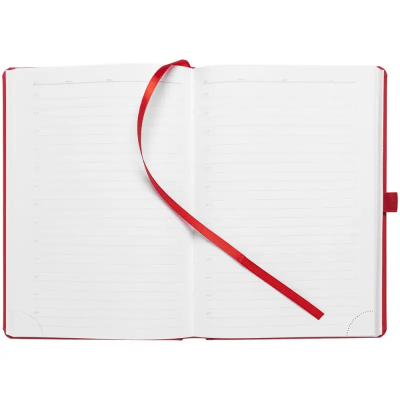 Ежедневник Favor, недатированный, красный