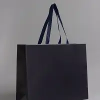 Пакет подарочный ламинированный горизонтальный &laquo;Синий&raquo;, 40&times;32&times;13 см