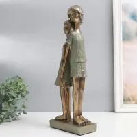 Фигурка полистоун &laquo;Дети. Доверие&raquo;, под металл, 14.5&times;7.5&times;38 см