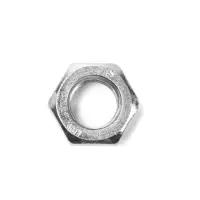 Гайка ТУНДРА, шестигранная, DIN 934, класс прочности 6, оцинкованная, М14, 2 шт