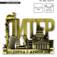 Магнит &laquo;Питер&raquo;, 9.1&times;7.3 см