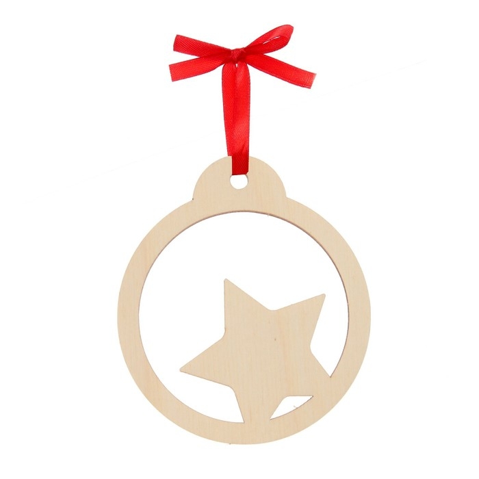 Набор для творчества «Роспись по дереву» 5 шт., с ленточкой Набор для творчества «Роспись по дереву» 5 шт., с ленточкой