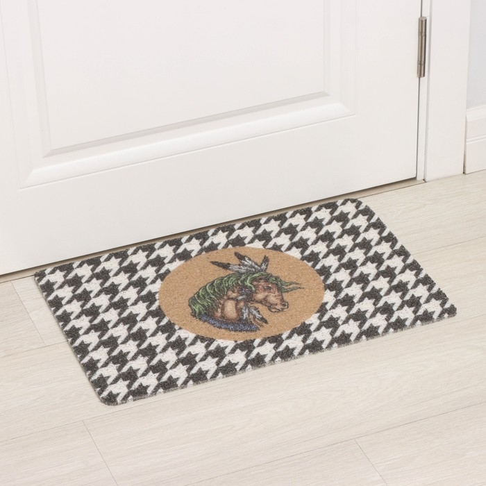 Коврик придверный Доляна «Айдахо», 38×58 см Коврик придверный Доляна «Айдахо», 38×58 см