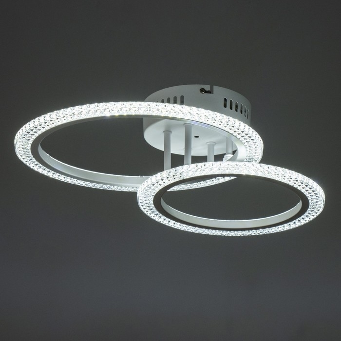 Люстра светодиодная LED дим. RIFLESSO ДУ 3режима 52Вт белый 47х33х12см Ritter Люстра светодиодная LED дим. RIFLESSO ДУ 3режима 52Вт белый 47х33х12см Ritter