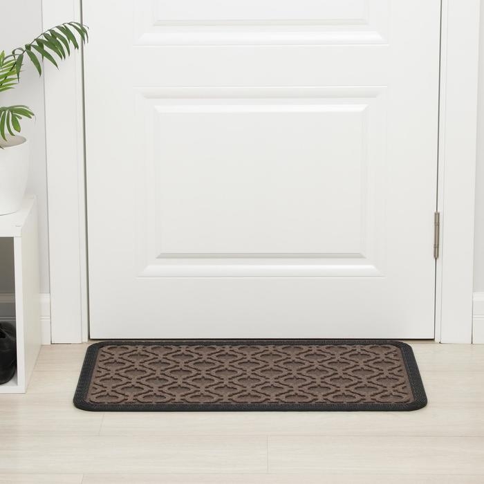 Коврик придверный «Ромбы», 45×75 см Коврик придверный «Ромбы», 45×75 см