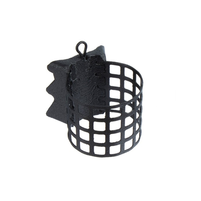 Груз-кормушка металлическая X-FEEDER ME ALLIGATOR M PERFO, цвет Matt Black, 60 г, 28 мл Груз-кормушка металлическая X-FEEDER ME ALLIGATOR M PERFO, цвет Matt Black, 60 г, 28 мл