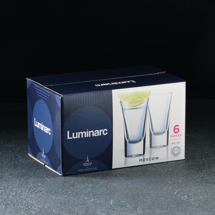 Набор стопок &laquo;Москва&raquo;, 50 мл, 6 шт