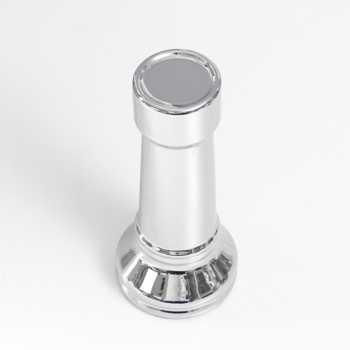 Сувенир керамика  Сувенир керамика "Шахматная фигура. Ладья" серебро 20х8,8х8,8 см