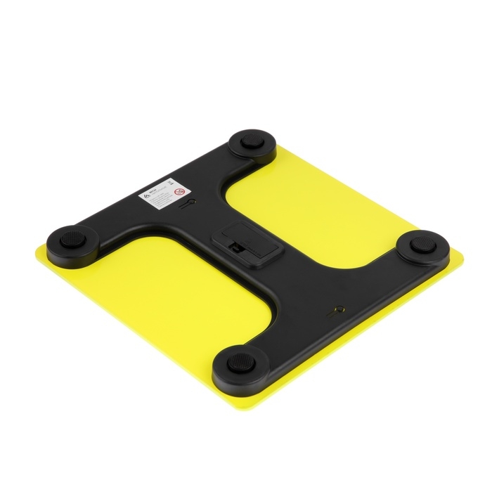 Весы напольные Luazon LVE-006, электронные, до 180 кг, 2хAAА (не в комплекте), жёлтые Весы напольные Luazon LVE-006, электронные, до 180 кг, 2хAAА (не в комплекте), жёлтые