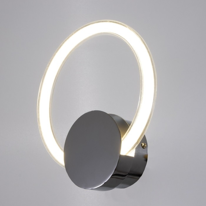 Бра 1792/1 LED 20Вт 4000К хром 20х22 см