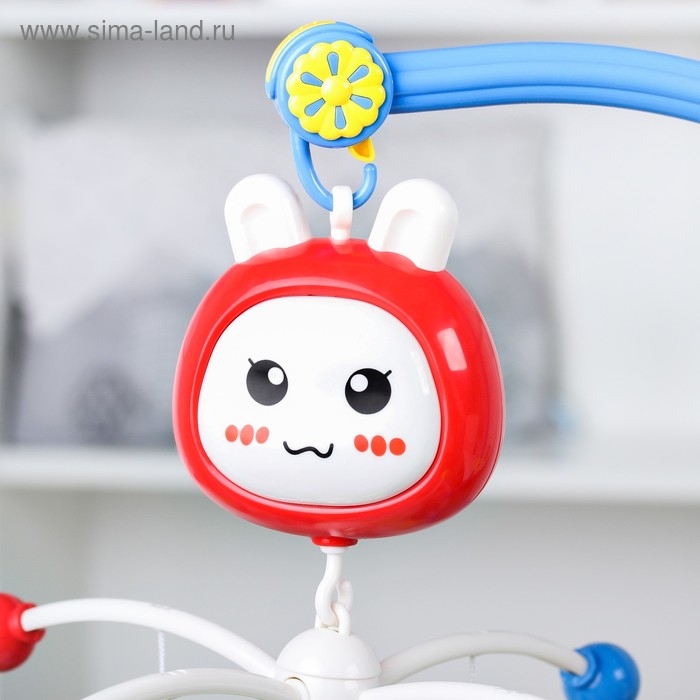 Мобиль музыкальный на кроватку «Подарок малыша», работает от батарек Мобиль музыкальный на кроватку «Подарок малыша», работает от батарек