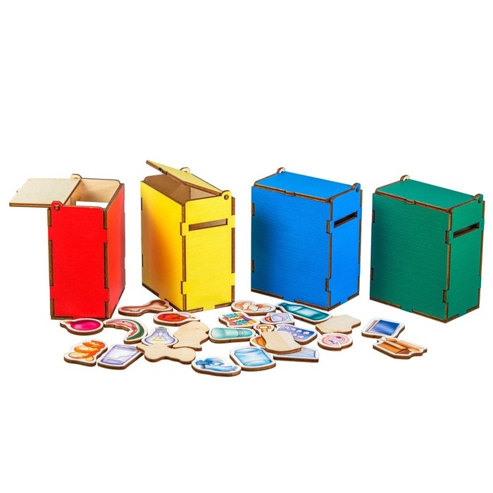 Игровой набор «Мусоровоз» 24 предмета Игровой набор «Мусоровоз» 24 предмета