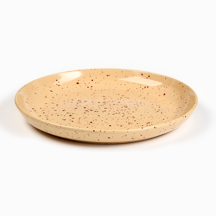 Тарелка для нарезки Тарелка для нарезки "Борисовская" 26х2,5см, каракум