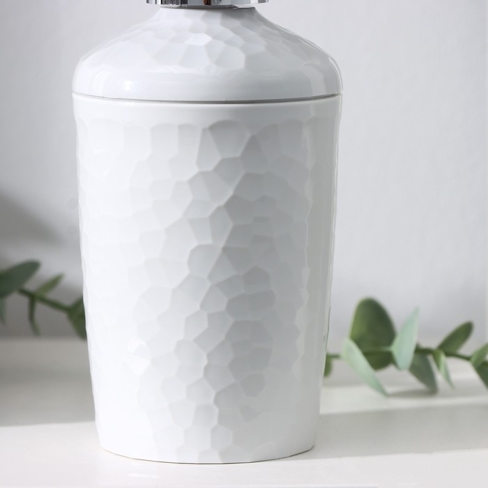 Дозатор для жидкого мыла Tule, 350 мл, d=7.7 см, h=16.7 см, цвет светло-серый Дозатор для жидкого мыла Tule, 350 мл, d=7.7 см, h=16.7 см, цвет светло-серый