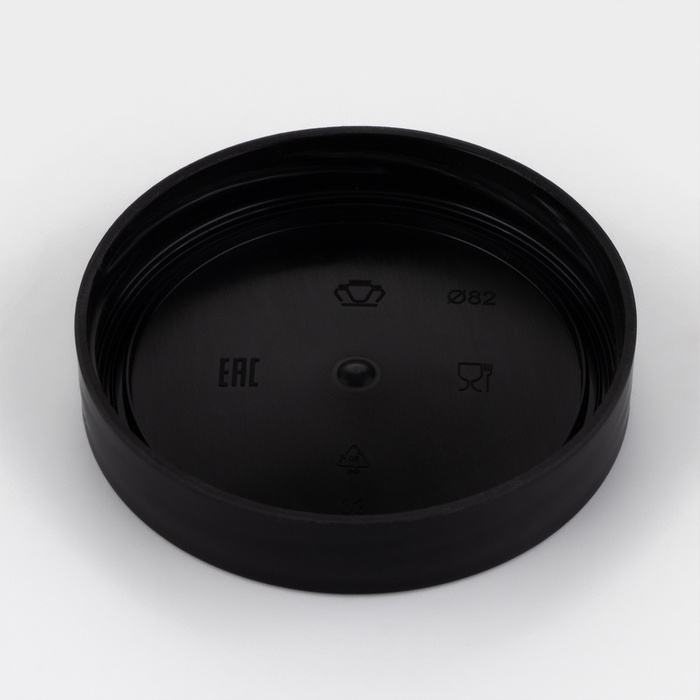 Набор стеклянных банок с чёрной полимерной крышкой, ТО-82 мм, 550 мл, 6 шт. Набор стеклянных банок с чёрной полимерной крышкой, ТО-82 мм, 550 мл, 6 шт.