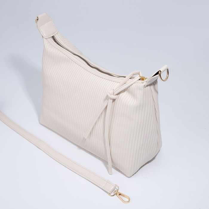 Сумка на молнии, цвет бежевый Сумка на молнии, цвет бежевый