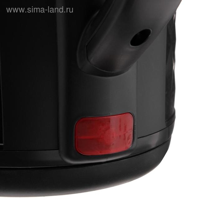 Чайник электрический Чайник электрический "Добрыня" DO-1237B, пластик, колба металл, 2.8 л, 2200 Вт, чёрный