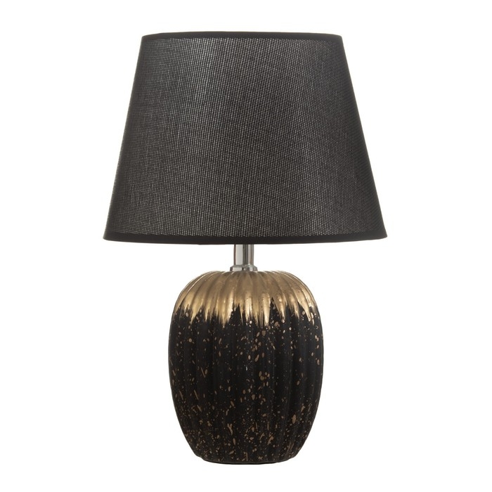 Настольная лампа Настольная лампа "Пастек" 1хE14 черный 22,5х22,5х34 см RISALUX