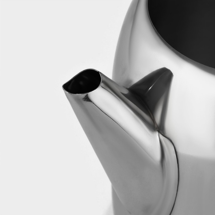 Чайник заварочный из нержавеющей стали Magistro «Мортэль», 600 мл, цвет хромированный Чайник заварочный из нержавеющей стали Magistro «Мортэль», 600 мл, цвет хромированный