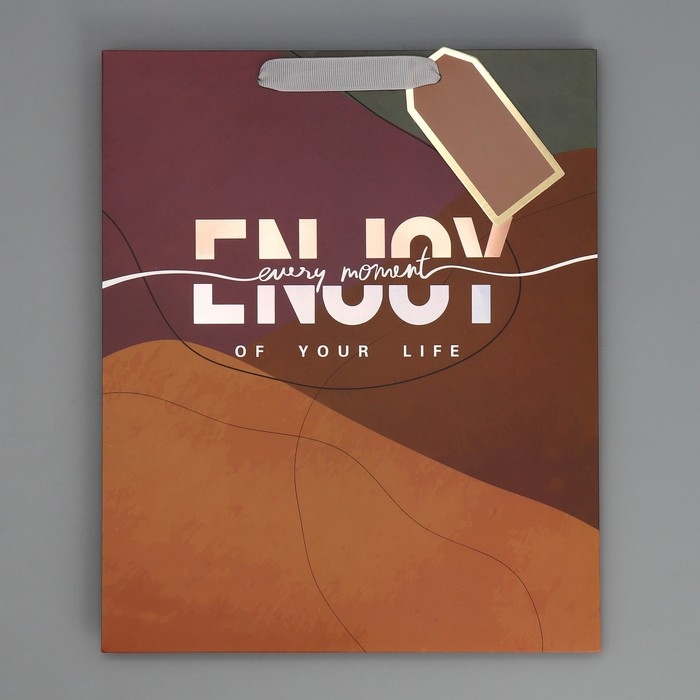 Пакет подарочный ламинированный, упаковка, «Счастье», 25.4 х 30.5 х 12.7 см Пакет подарочный ламинированный, упаковка, «Счастье», 25.4 х 30.5 х 12.7 см