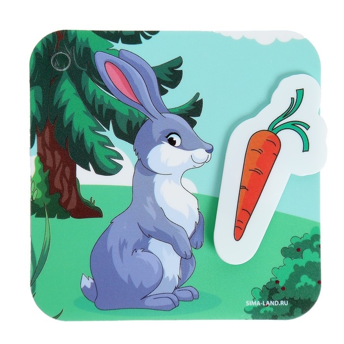 Игра на липучках «Кто что ест», 8 карточек Игра на липучках «Кто что ест», 8 карточек