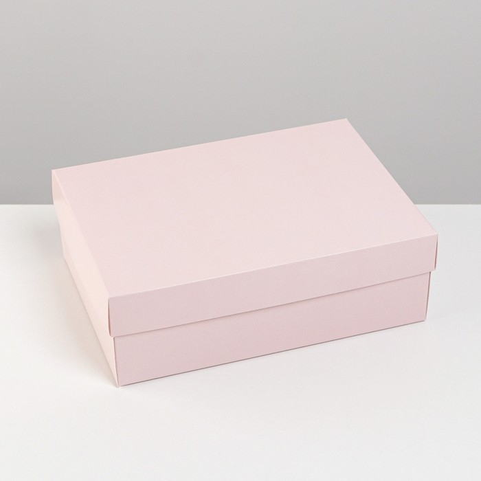 Коробка подарочная складная, упаковка, «Розовая», 21 х 15 х 7 см Коробка подарочная складная, упаковка, «Розовая», 21 х 15 х 7 см