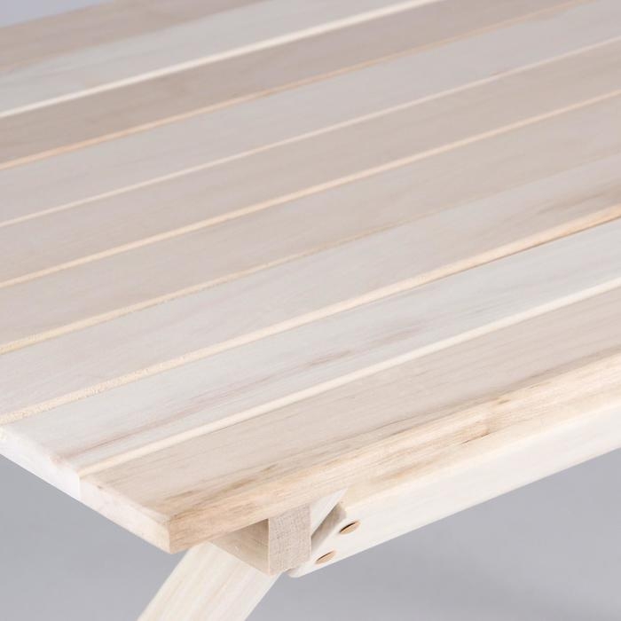 Стол складной, 120×60×75см, из липы,  Стол складной, 120×60×75см, из липы, "Добропаровъ"
