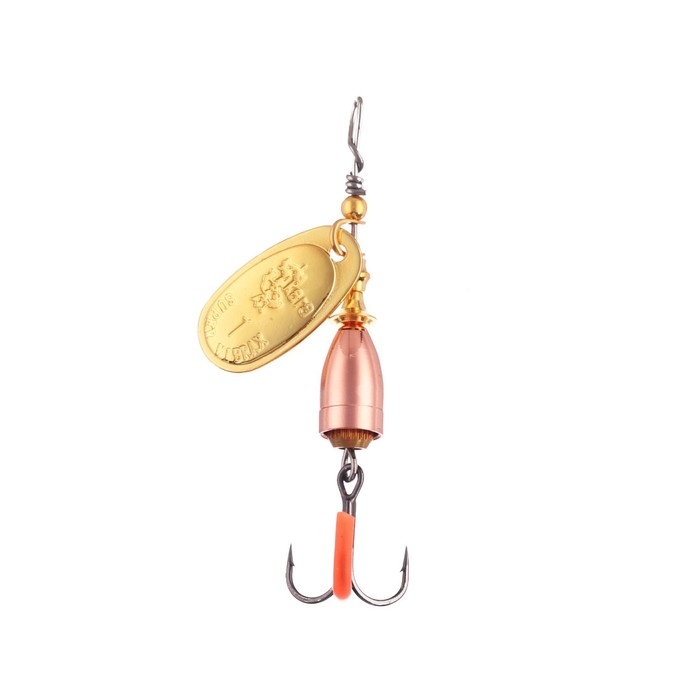 Блесна вращающаяся Akara C-5082, 4 г, цвет 003/Cu Блесна вращающаяся Akara C-5082, 4 г, цвет 003/Cu