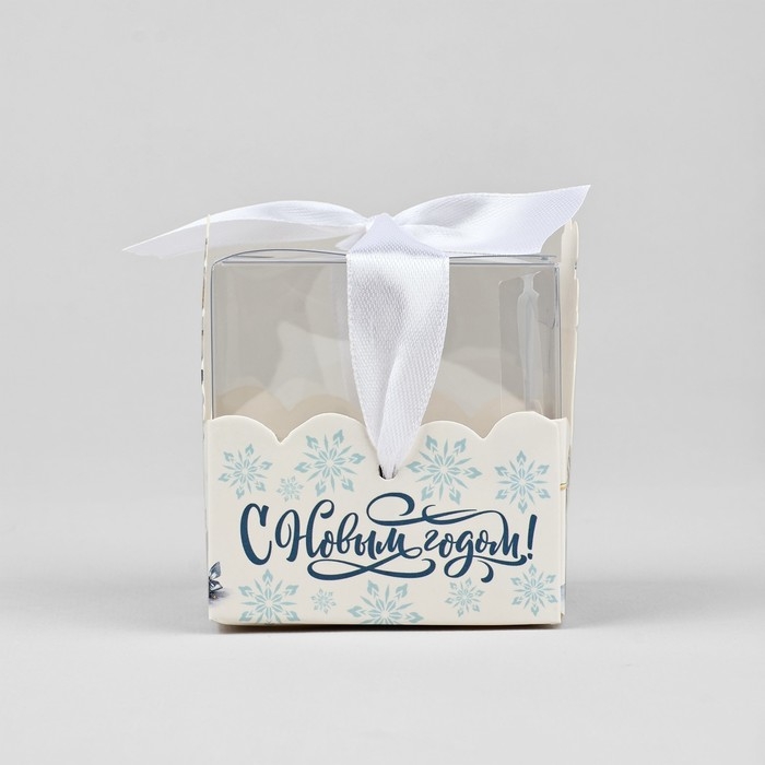 Коробка подарочная новогодняя складная «Новогодние подарки», 7 х 7 х 7 см, Новый год Коробка подарочная новогодняя складная «Новогодние подарки», 7 х 7 х 7 см, Новый год