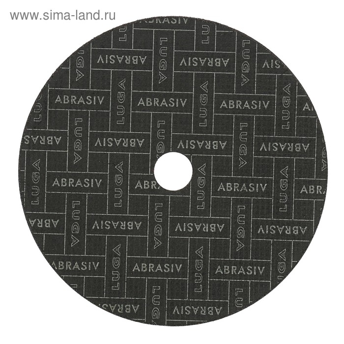 Круг отрезной по металлу+нерж.стали  Круг отрезной по металлу+нерж.стали "Луга", A 40 S BF 80, 14 А БУ, 180х1.8х22 мм