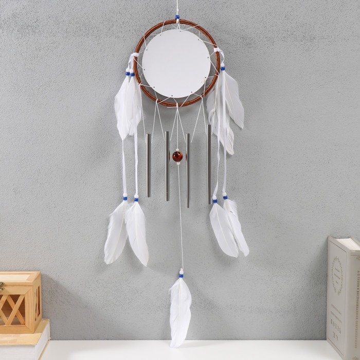 Ловец снов с музыкой ветра Ловец снов с музыкой ветра "Ганеша" 4 трубки 70х15,7х2 см