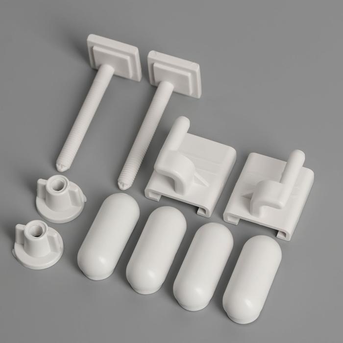 Сиденье для унитаза с крышкой Росспласт «Декор. Яхта», 44,5 х 37,5 см, белое Сиденье для унитаза с крышкой Росспласт «Декор. Яхта», 44,5 х 37,5 см, белое