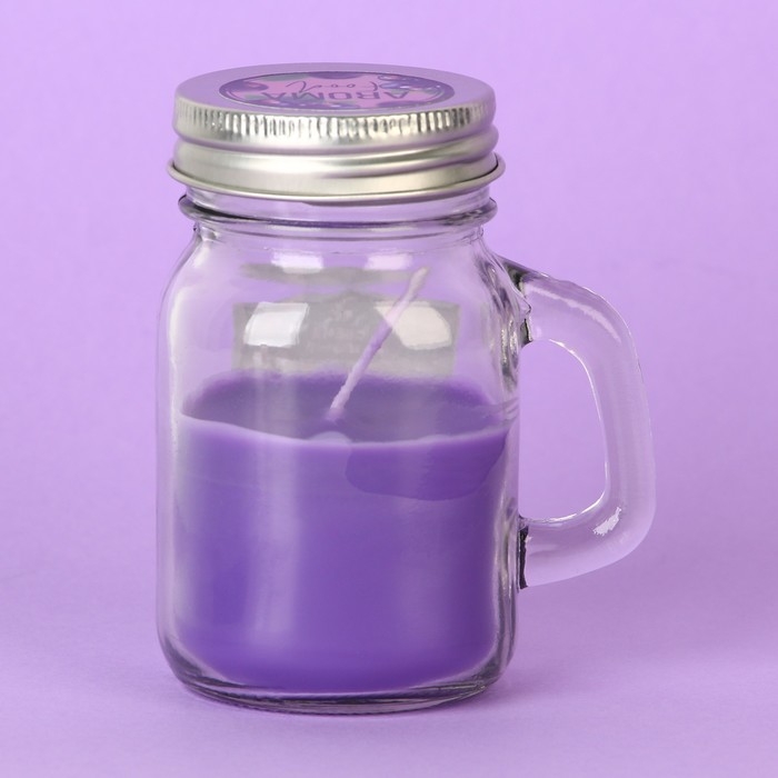 Ароматическая свеча в стекле «Black currant», 8.5 х 7.2 см. Ароматическая свеча в стекле «Black currant», 8.5 х 7.2 см.