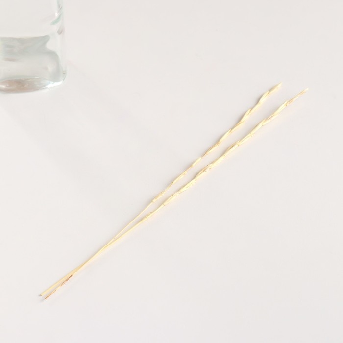 Набор сухоцветов Набор сухоцветов "Райграс", банч 10 шт, длина 25 (+/- 6 см), выбеленный