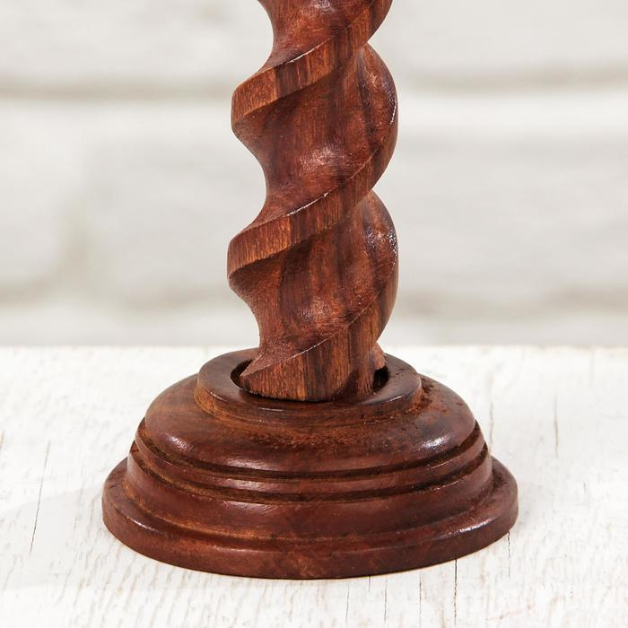 Подсвечник дерево Подсвечник дерево "Классика" 20*6*6 см