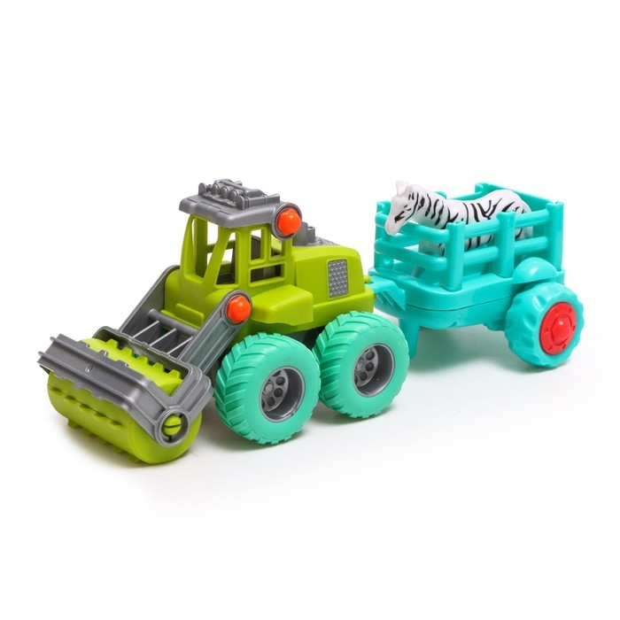 Экскаватор инерционный «Майк», с прицепом, МИКС Экскаватор инерционный «Майк», с прицепом, МИКС