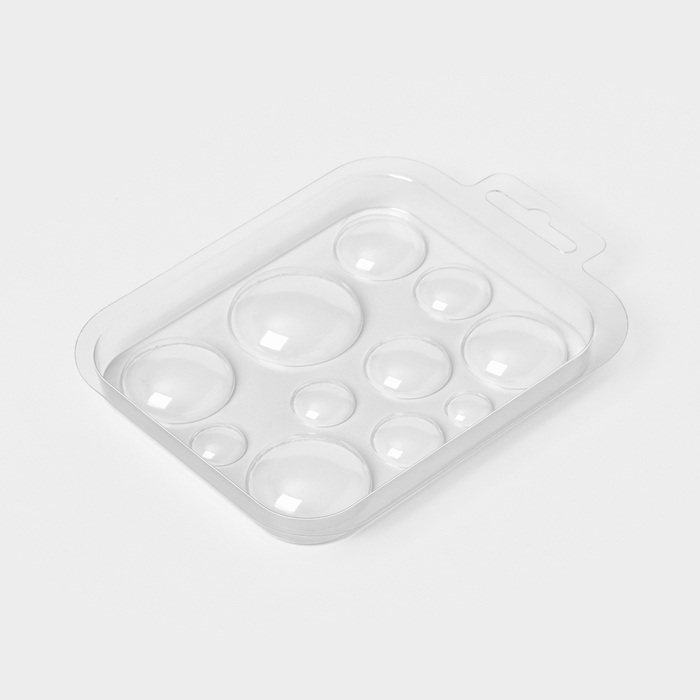 Форма для шоколада и конфет пластиковая «Шоко-круги», цвет прозрачный Форма для шоколада и конфет пластиковая «Шоко-круги», цвет прозрачный