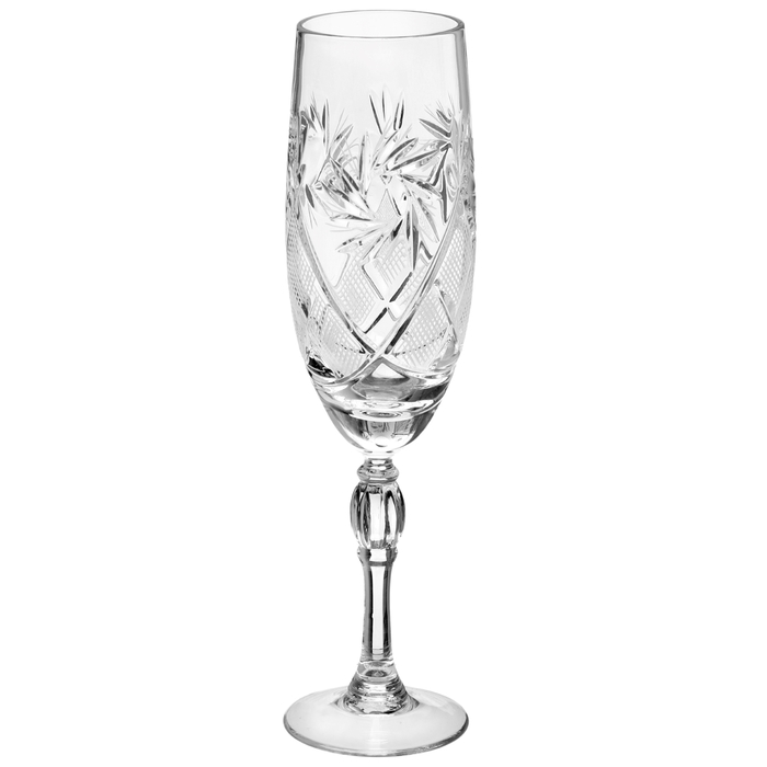 Набор фужеров хрустальных для шампанского «Мельница», 170 мл, 6 шт Набор фужеров хрустальных для шампанского «Мельница», 170 мл, 6 шт