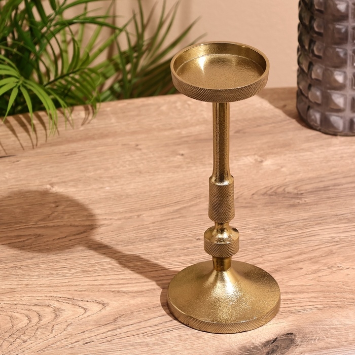 Подсвечник  Подсвечник "Бригс" 22 см, алюминий