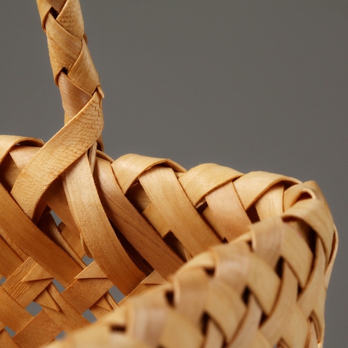 Набор корзин плетеных, секвойя, 18х18х15/29,5 см, 15х15х12/27,5 см, 2 шт., натуральный Набор корзин плетеных, секвойя, 18х18х15/29,5 см, 15х15х12/27,5 см, 2 шт., натуральный