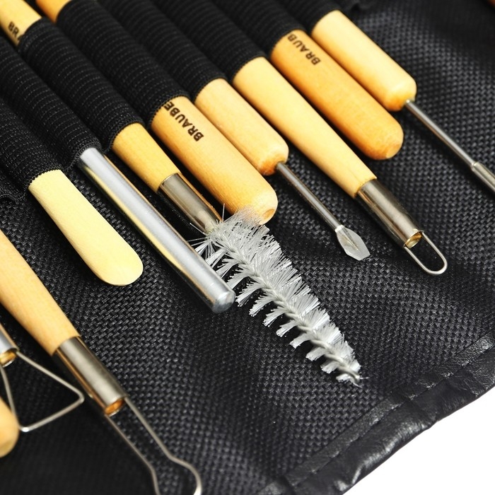 Набор инстр для лепки и модел BRAUBERG ART CLASSIC 30 шт в скрутке Набор инстр для лепки и модел BRAUBERG ART CLASSIC 30 шт в скрутке