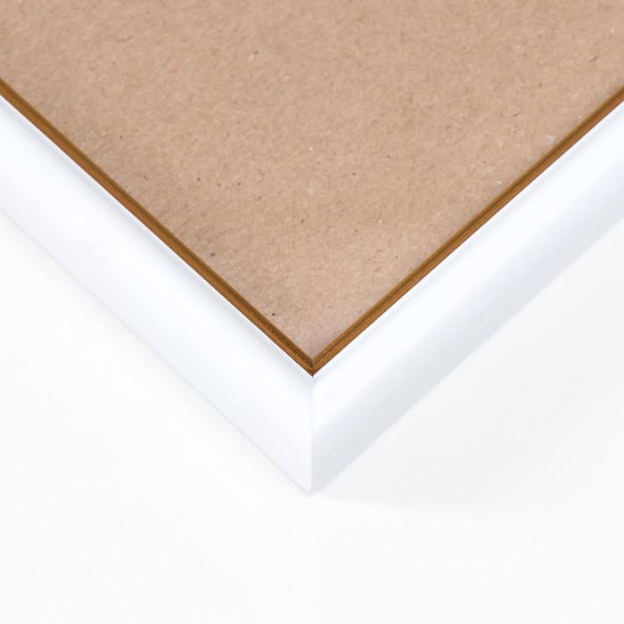 Фоторамка пластик Фоторамка пластик "Гамма" 30х40 см, белый