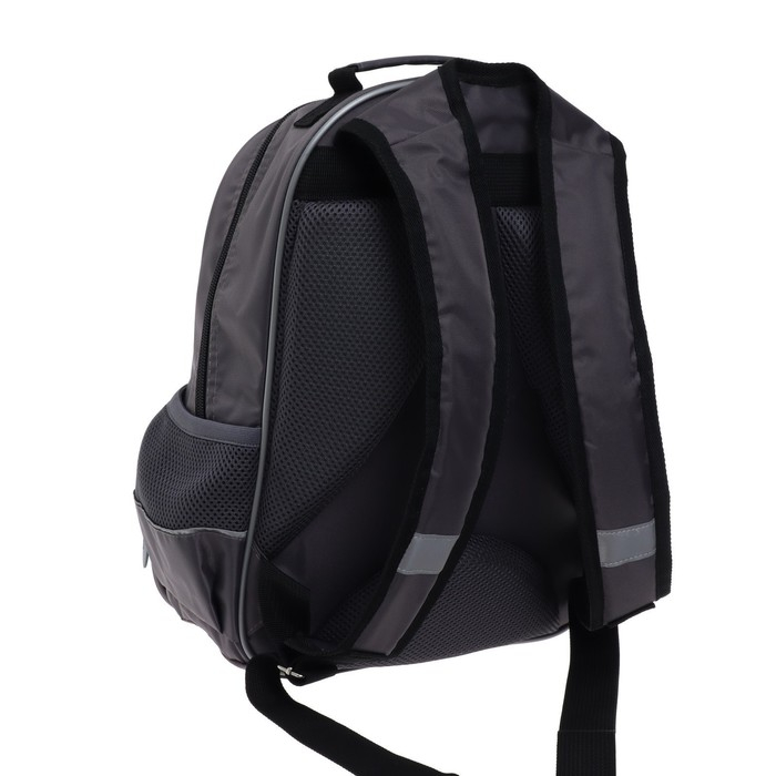 Рюкзак школьный, 37 х 26 х 13 см, эргономичная спинка, Calligrata ОРТ  Рюкзак школьный, 37 х 26 х 13 см, эргономичная спинка, Calligrata ОРТ "Велосипед"