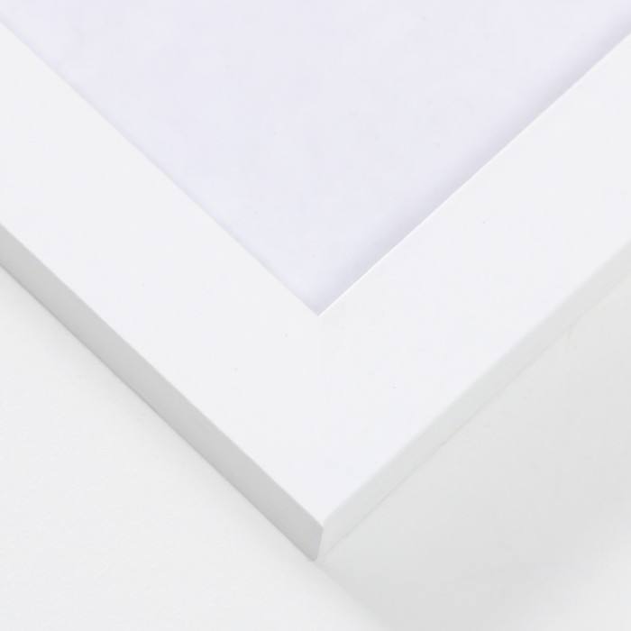 Фоторамка МДФ 30х40 см. №6, шир. 20 мм, толщ. 12 мм, Белый (пластиковый экран) Фоторамка МДФ 30х40 см. №6, шир. 20 мм, толщ. 12 мм, Белый (пластиковый экран)