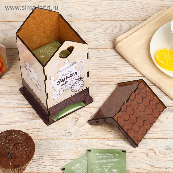 Чайный домик "Время пить чай", 20х8,6 см