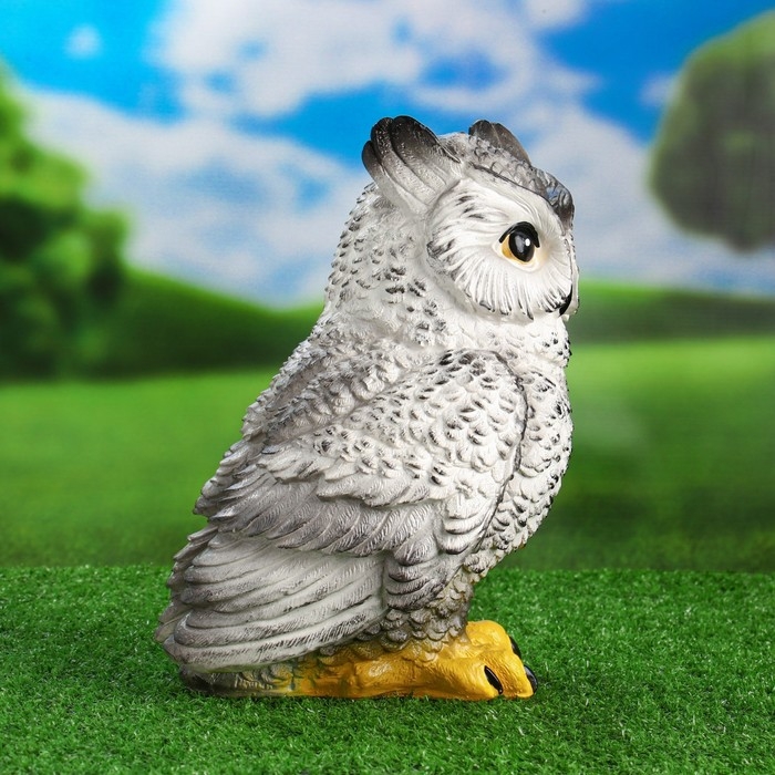 Садовая фигура  Садовая фигура "Сова большая полярная" 27 см