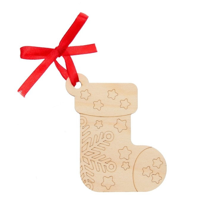 Набор для творчества &laquo;Роспись по дереву&raquo; 5 шт., с ленточкой