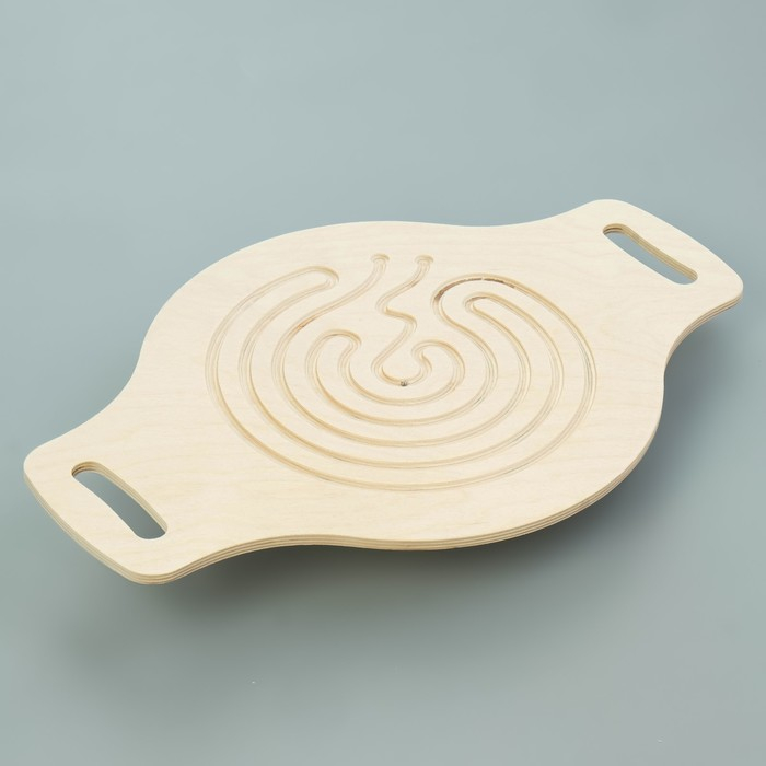 Доска балансировочная балансборд  Доска балансировочная балансборд "Лабиринт" с шариком, 54х36 см