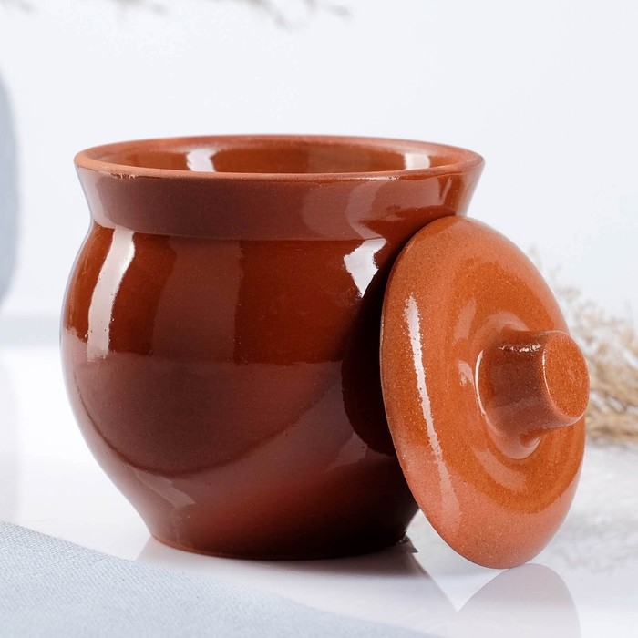 Горшок керамический для запекания  Горшок керамический для запекания "Аппетитный" 0,4 л