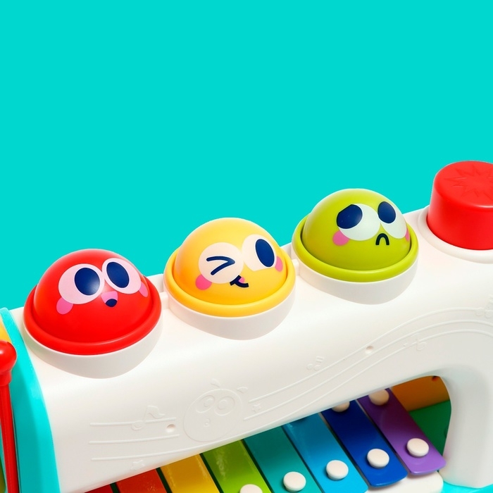 Развивающая игрушка «Стучалка с металлофоном» Развивающая игрушка «Стучалка с металлофоном»